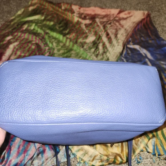 Coach Periwinkle ABBY Leather Shoulder Bag - Picture 15 of 15